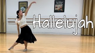 Hallelujah choreography  Lisa Lois  contemporary lyrical jazz dance [upl. by Shuping]