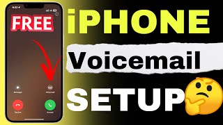 iphone voicemail kaise use kare  iPhone voicemail setup l iphone voicemail off 🔥🔥 [upl. by Marra623]