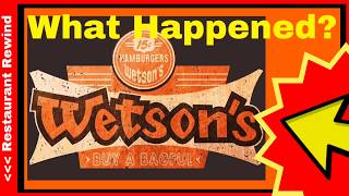 What Happened to Wetson’s Hamburgers [upl. by Ancell]