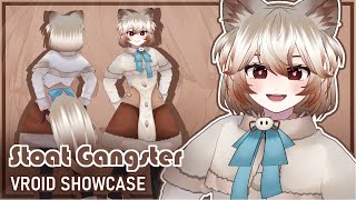 【VRoid Showcase】😈🦦 Stoat Gangster  Model Commission [upl. by Chrisy]