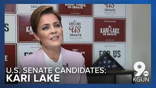 KGUN 9s full interview with US Senate Candidate Kari Lake [upl. by Herrod]