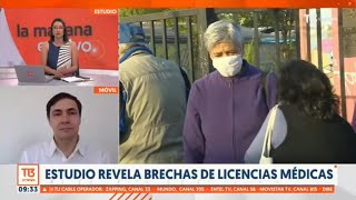 T13 en vivo  Estudio revela brechas de licencias médicas en Chile en comparación con otros países [upl. by Lathan]