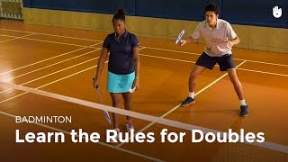 Doubles Rules  Badminton [upl. by Vogel89]