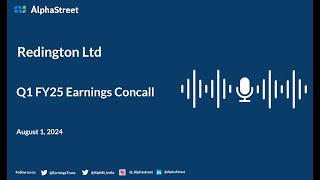 Redington Ltd Q1 FY202425 Earnings Conference Call [upl. by Doownil]