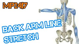 Back Arm Line Stretch [upl. by Farr701]