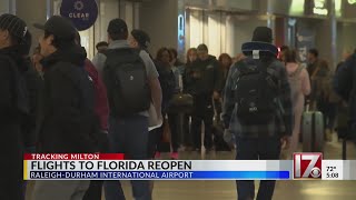 Flights to Tampa Orlando resume as airports reopen [upl. by Wendie908]