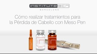 Tratamiento pérdida de cabello con Mesoterapia  Mesoceuticals®  InstituteBCN [upl. by Corbett]