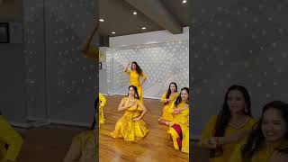 Mehndi Dance By Bridesmaid  haldiceremony dance bridesmaids dancetrip3 [upl. by Haliak398]