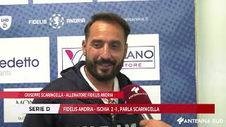 10 NOVEMBRE 2024  SERIE D MIXED ZONE FIDELIS ANDRIAISCHIA 21 PARLA MISTER SCARINGELLA [upl. by Annaeel]