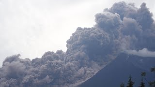 Guatemala’s Fuego volcano erupts [upl. by Ronalda]