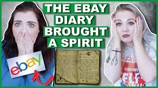 My Paranormal House Update EBAY DIARY BROUGHT SPIRIT [upl. by Ikaz674]