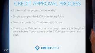 Credit Approval Underwriting Process Tutorial  CreditSensecom [upl. by Atcliffe]