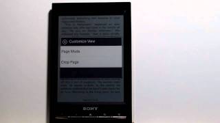 Review Sony Reader WiFi PRST1 eBook Reader [upl. by Tengler176]