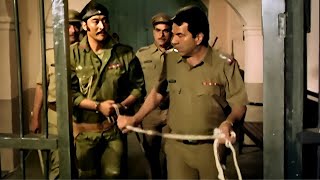 8 Din Se Zyada Mujhe Kisi Bhi Jail Ne Nahi Sambhala  Zalzala Movie Dialogue  Danny Dharmendra [upl. by Auhesoj]