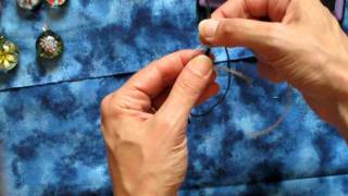 How to make a hemp bracelet adjustable [upl. by Naj]