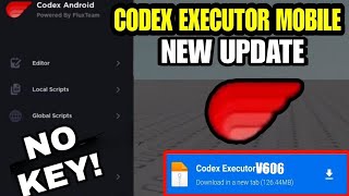 Codex Executor New Update V606 Better than DeltaampFluxus Executor Mobile With Hohohub script showcase [upl. by Alicea]