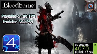 shadPS4 Emulator  Bloodborne PC Fixed Sound amp Lighting  60 FPS [upl. by Novihs]