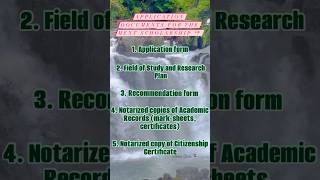 Check the application documents before applying for the mextscholarship studyabroad [upl. by Alaekim]