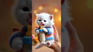 Mamy papa i love you funny kittten cute kitten shorts shortvideo [upl. by Thordis]