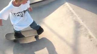 Awesome 5 year old skateboarder [upl. by Ettezyl]