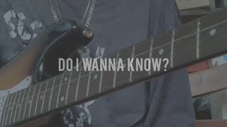 do i wanna know  arctic monkeys electric guitar cover [upl. by Yartnod]