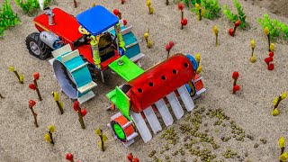 top most diy tractor cultivator machine  Tractor plough machine for strawberry agriculture [upl. by Harod]