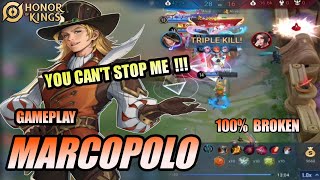 Marcopolo Honor of Kings HOK THE FARM LANE KING 💯 BROKEN  Best build amp arcana  Pro Player [upl. by Erle294]