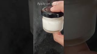 DIY ALMOND CREAMANTIAGING CREAMCLEAR AND GLOWING SKINKOREAN GLASS SKINHOMEMADE NIGHT CREAM💯✌️ [upl. by Atinad]