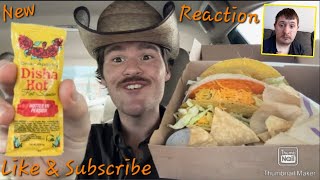 Reaction Taco Bell Disha Hot Sauce Review [upl. by Arodnahs]