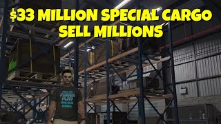 GTA Online  Selling Special Cargo Solo in a Public Lobby [upl. by Nerraj87]