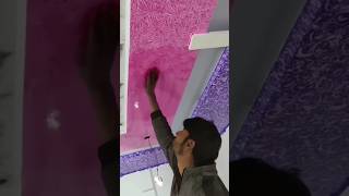 Ceiling painting texture design 💥🔥🤩 music comedy bollywood song hindisong art homedecor [upl. by Quinlan]