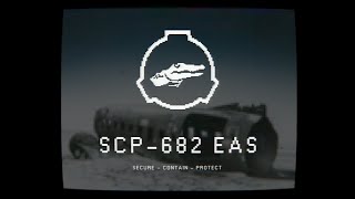 SCP682 CONTAINMENT BREACH  SCP EAS Scenario [upl. by Baese597]