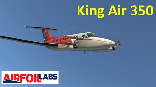 Airfoillabs King Air 350 ✈ First look│ XPlane 11 [upl. by Atikcir991]