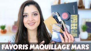 MES DÉCOUVERTES ET FAVORIS MAQUILLAGE  MARS 2018 [upl. by Shir]