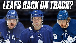 Are The Toronto Maple Leafs Back On Track After Dominating The Tampa Bay Lightning [upl. by Gorrono28]