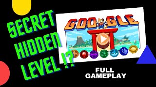 SECRET HIDDEN LEVEL  Google Doodle Champion Island  Full Gameplay AFTER 7 SPORTS COMPLETE [upl. by Sorrows]