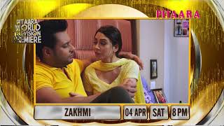 ZAKHMI Full Movie World Television Premiere  Dev Kharoud  Anchal  Binnu Dhillon  Pitaara Tv [upl. by Lekcim153]