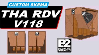 SKEMA BOX THA RDVV118  SPEAKER 1X18quot [upl. by Zakaria556]