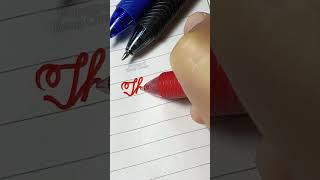 Thankful cursive writing handlettering handwriting [upl. by Fredek723]