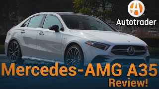 2020 MercedesAMG A35  Review  Autotrader [upl. by Yelnats]