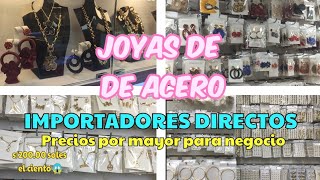 ACCESORIOS DE ACERO POR MAYOR inicia tu negocio [upl. by Orvas524]