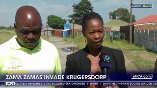 Illegal Mining  Zama zamas invade Krugersdorp [upl. by Yrrem]