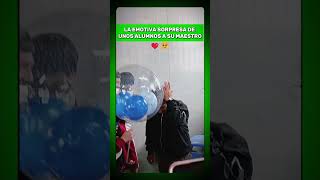 Los alumnos de una escuela sorprendieron❤️ a su profesor [upl. by Midas]