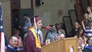 PHS 2015 Valedictorian Speech and Flash Mob [upl. by Mmada882]