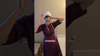 Amish Womens Hair Tutorial [upl. by Kotto]