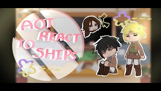 Aot react to ships1Part 1REIBERT [upl. by Rebhun807]