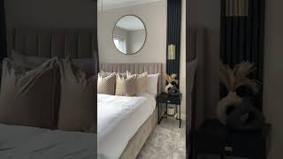 Boutique hotel style bedroom makeover homedecor bedroomideas bedroommakeover newbuild shorts [upl. by Sven]