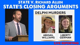 Delphi  Prosecution Closing Update [upl. by Notsehc183]