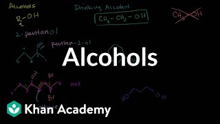 Alcohols  Alcohols ethers epoxides sulfides  Organic chemistry  Khan Academy [upl. by Ekud520]