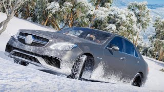 Forza Horizon 3  КУПИЛ MERCEDES E63 AMG 1500 ЛС ЗИМОЙ БЕЗ ШИПОВ И БЕЗ ПОМОЩНИКОВ [upl. by Natala]